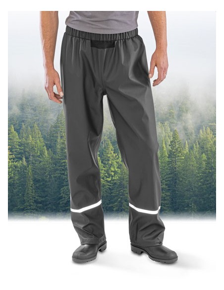 RES-R916X-Prism PU Waterproof Trouser with Reflective Bands et Recycled Backing 2